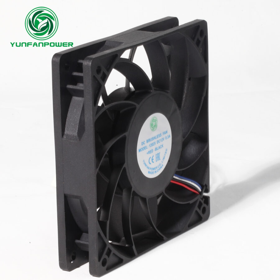 12025 strong airflow DC FAN,speed form 3000-5500rpm