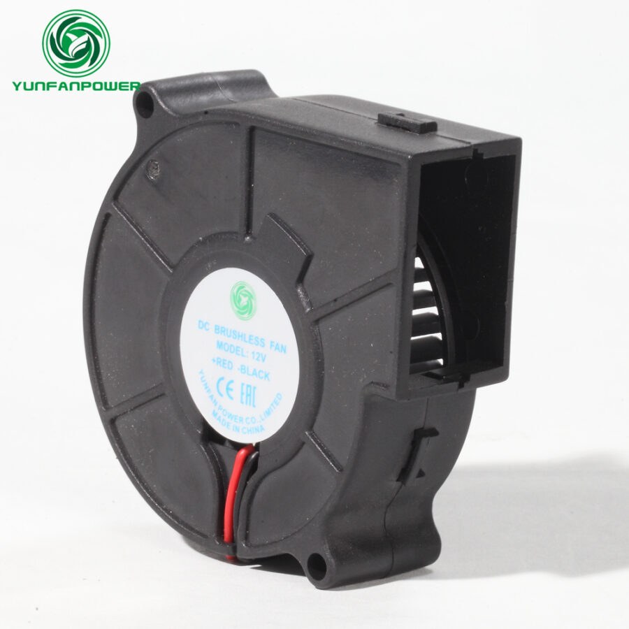 Blower fan 7525 ，75x25mm dc blower fan